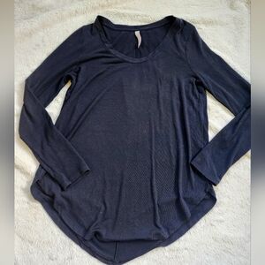 Classic Black Long Sleeve Top
